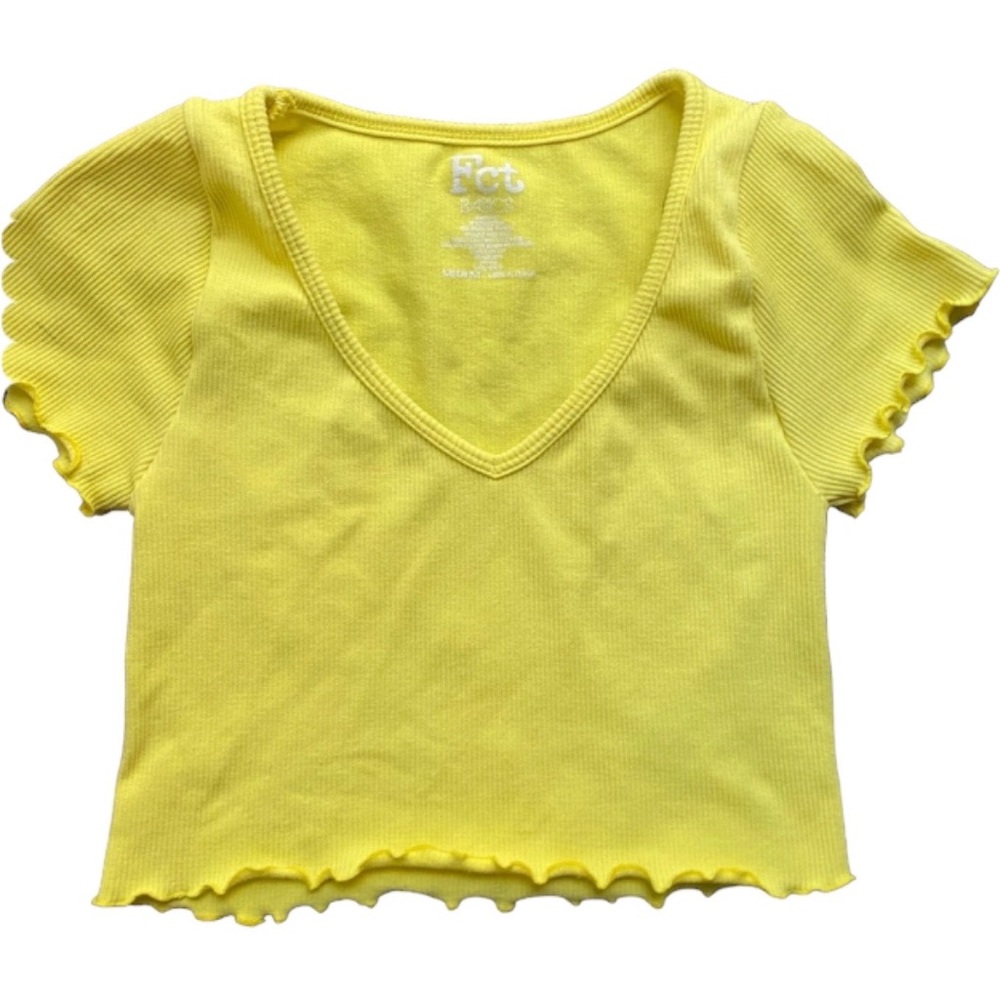 Brand Fct Basics Crop Top T Shirt Size M